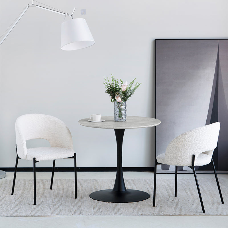 Cadeira de jantar Esme HDC022 em tecido de alta qualidade, estrutura em madeira e design moderno para sua sala de jantar.