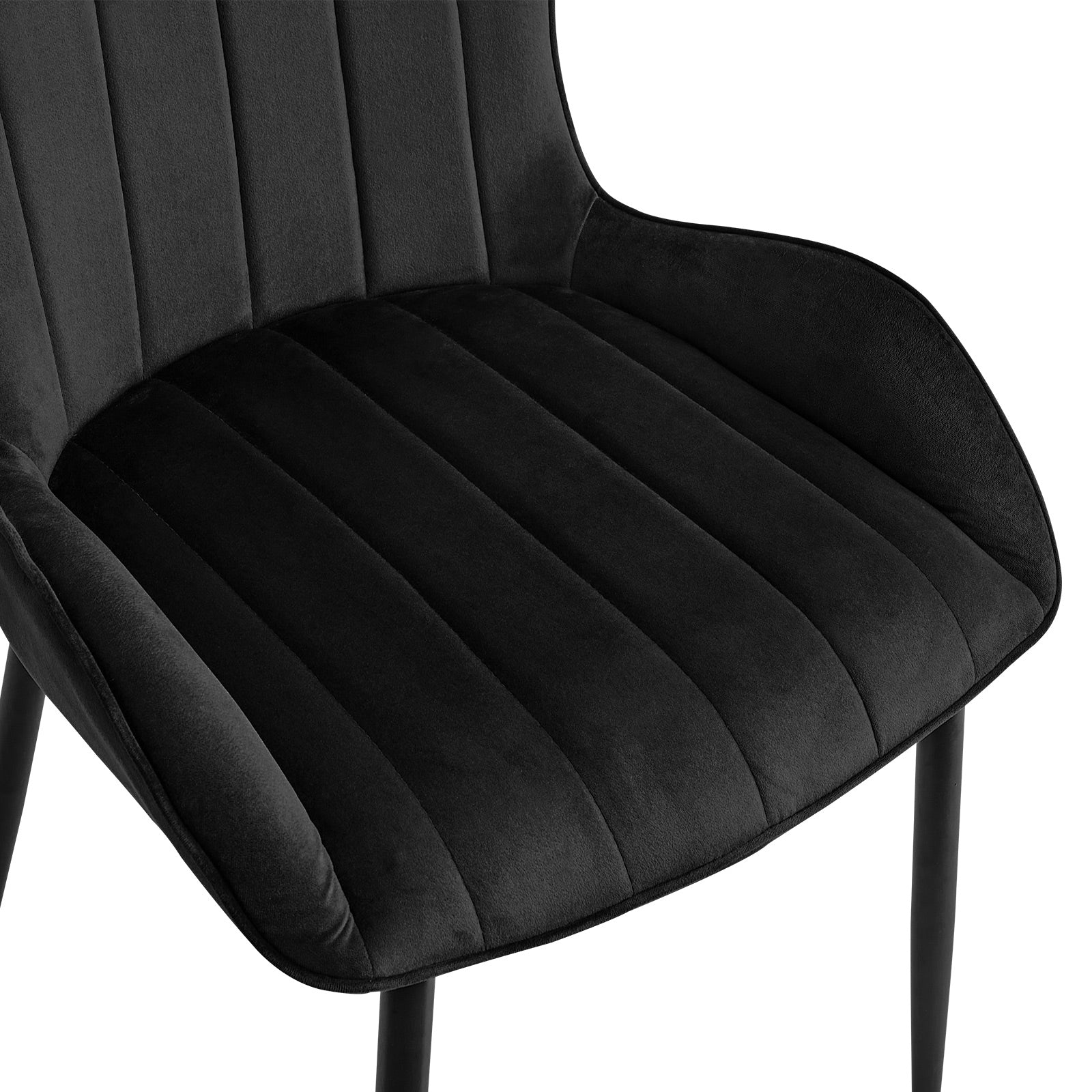 Ofcasa Moderne Esszimmerst¨¹hle aus gr¨¹nem Samt 2 St¨¹ck Ofcasafurniture DE