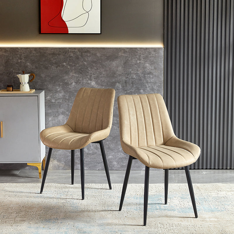 2er-Set Ofcasa Esszimmerstuhl PU-Leder Schr?ge Polsterstuhl Kunstleder Wohnzimmerst¨¹hle ofcasafurniture DE