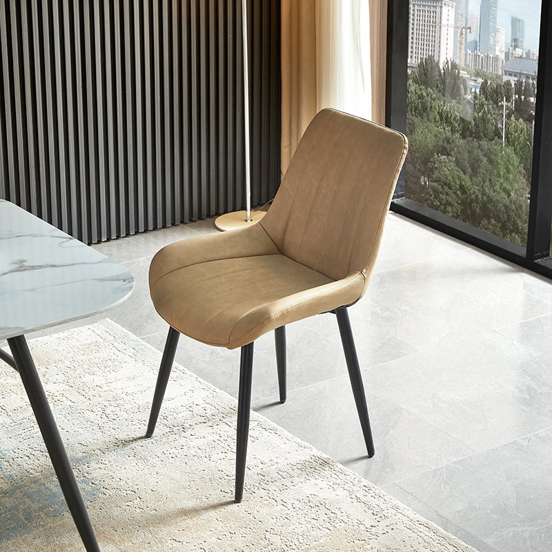 2er-Set Ofcasa Esszimmerstuhl PU-Leder Schr?ge Polsterstuhl Kunstleder Wohnzimmerst¨¹hle ofcasafurniture DE