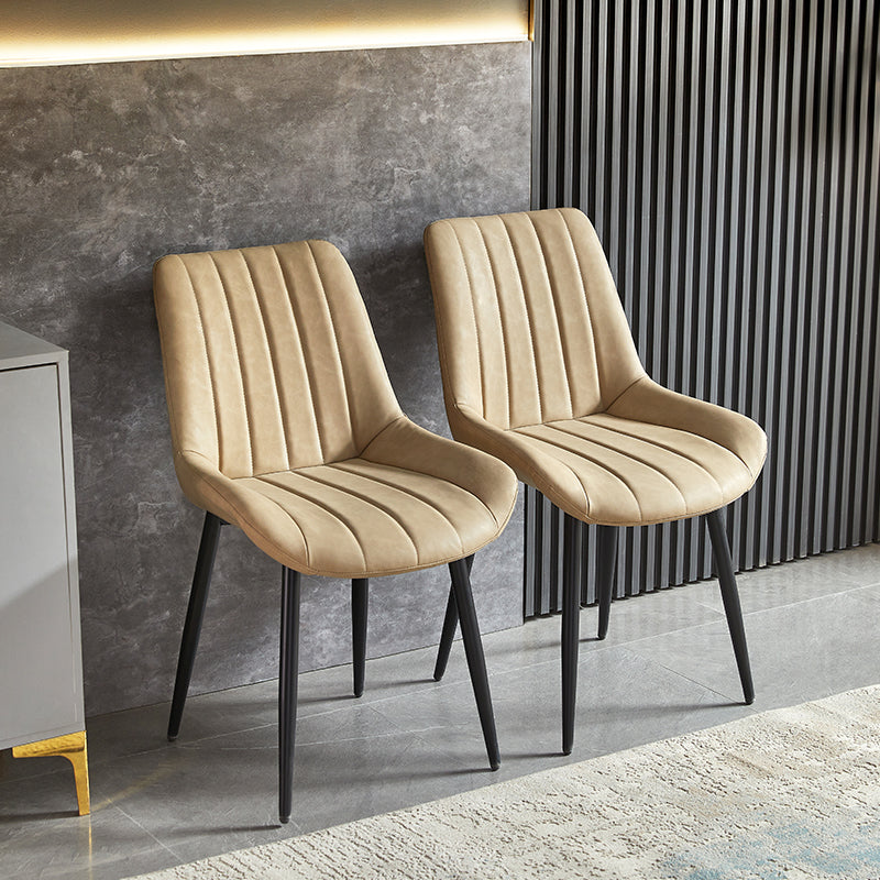 2er-Set Ofcasa Esszimmerstuhl PU-Leder Schr?ge Polsterstuhl Kunstleder Wohnzimmerst¨¹hle ofcasafurniture DE