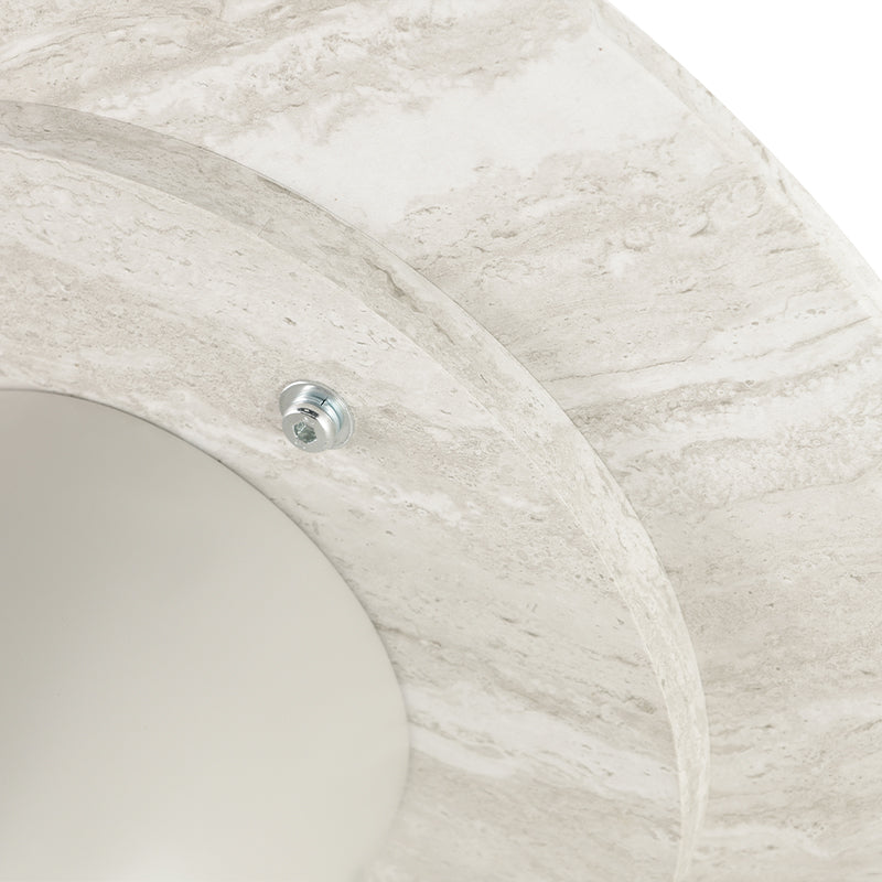 Mesa de Apoio Tottie Sleek [Travertino] [45 cm]