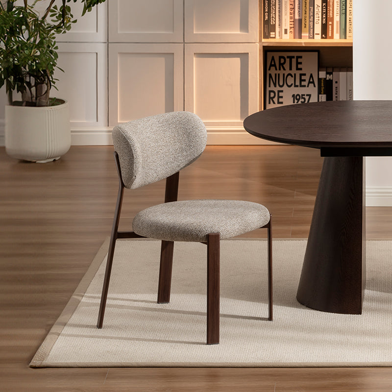 Cadeira de Jantar Harper [Conjunto de 2] [Tecido de Linho]