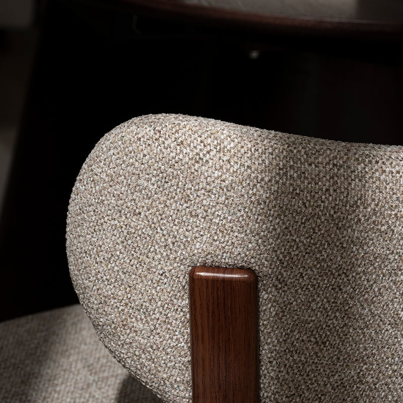 Cadeira de Jantar Harper [Conjunto de 2] [Tecido de Linho]