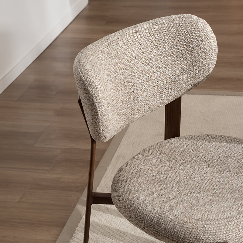 Cadeira de Jantar Harper [Conjunto de 2] [Tecido de Linho]