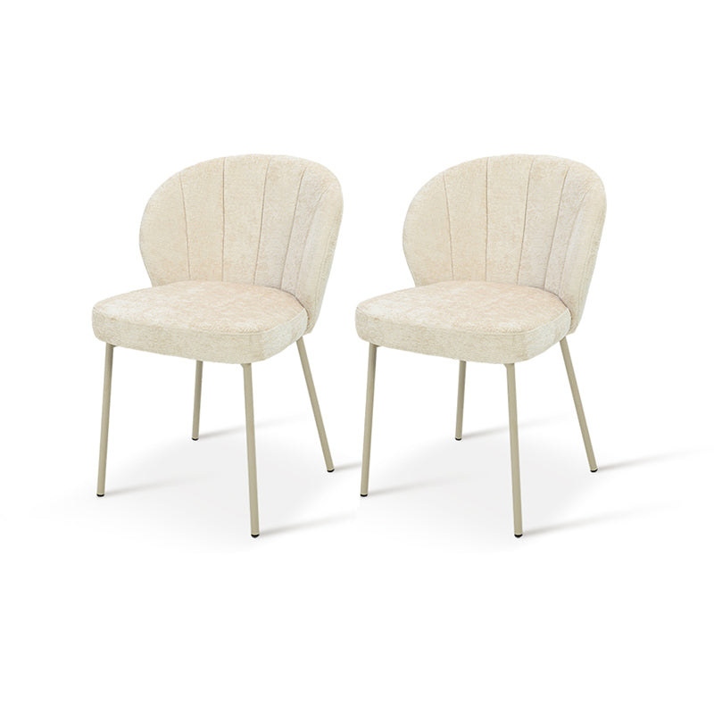 Cadeira de Comedor Seraphina [Chenille] [Conjunto de 2]