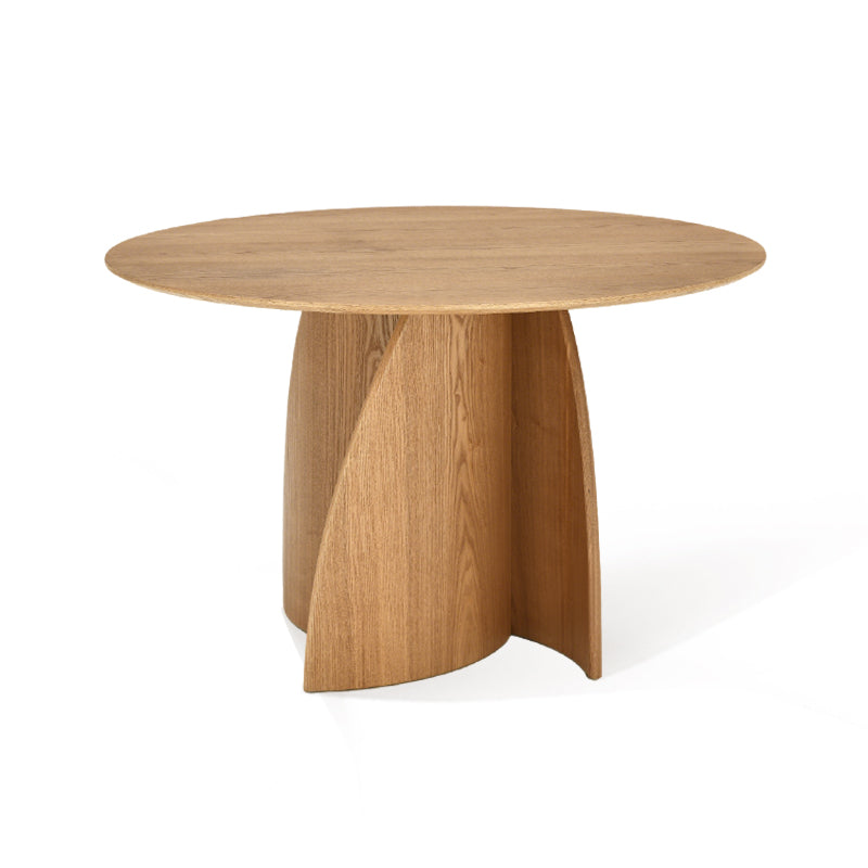 Mesa de jantar redonda Gemma [Preto] [120 cm]