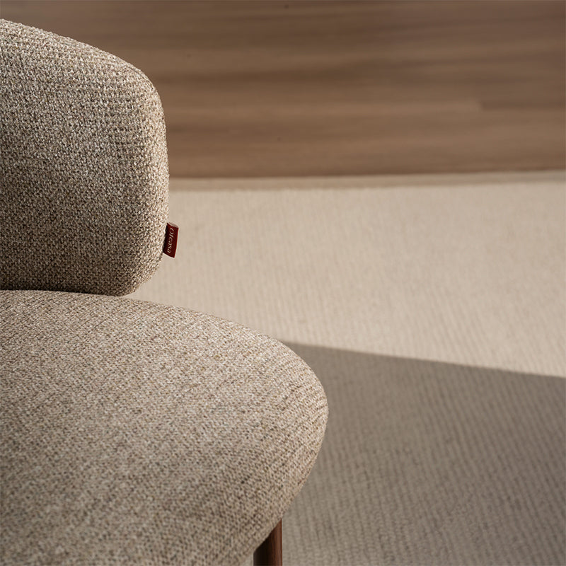 Cadeiras de jantar Valda [Conjunto de 2] [Tecido em linho]