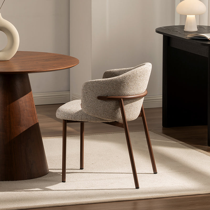 Cadeiras de jantar Valda [Conjunto de 2] [Tecido em linho]