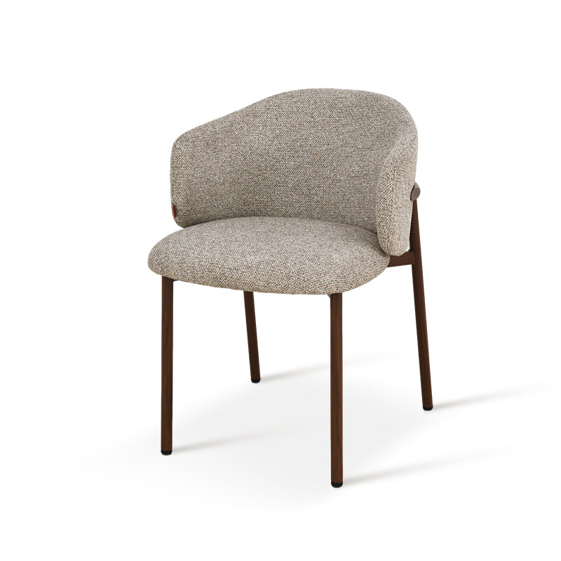 Cadeiras de jantar Valda [Conjunto de 2] [Tecido em linho]