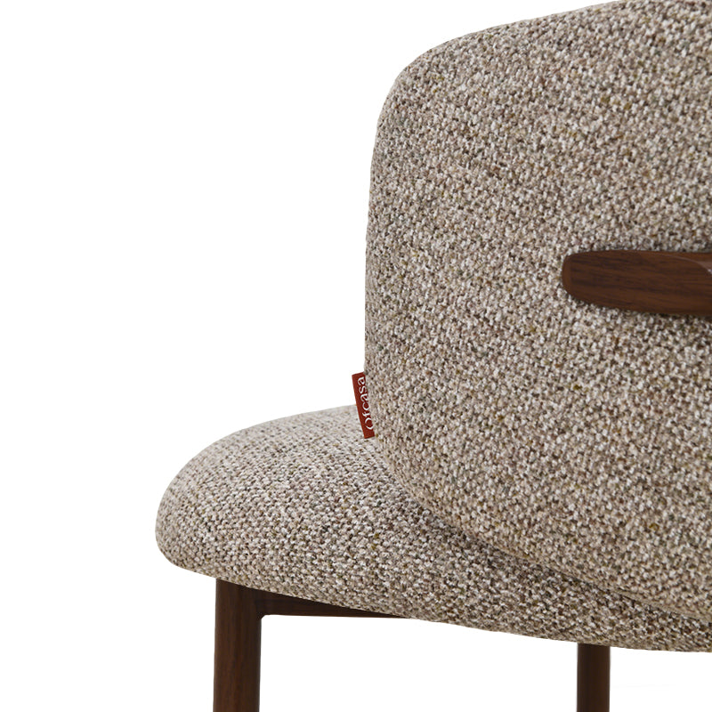 Cadeiras de jantar Valda [Conjunto de 2] [Tecido em linho]