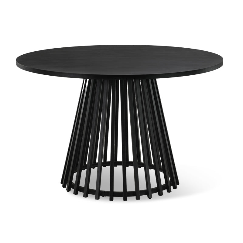 Mesa redonda de jantar Veronica [carvalho] [120 cm]