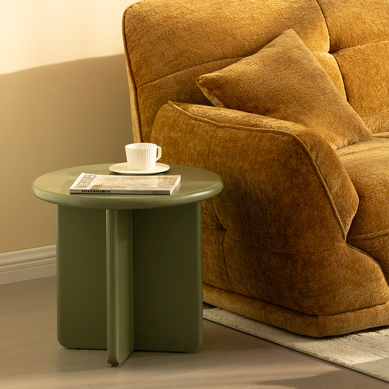 Mesa de apoio redonda Chelsea [Verde] [50 cm]