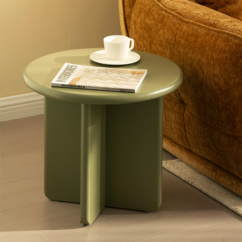 Mesa de apoio redonda Chelsea [Verde] [50 cm]
