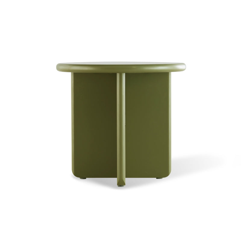 Mesa de apoio redonda Chelsea [Verde] [50 cm]