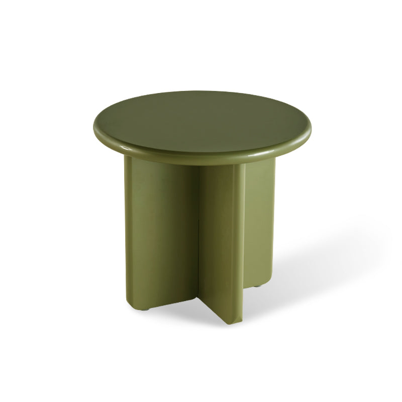Mesa de apoio redonda Chelsea [Verde] [50 cm]