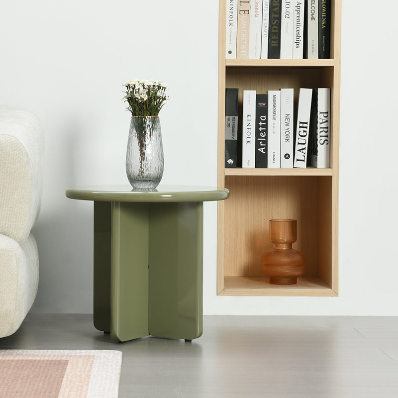 Mesa de apoio redonda Chelsea [Verde] [50 cm]