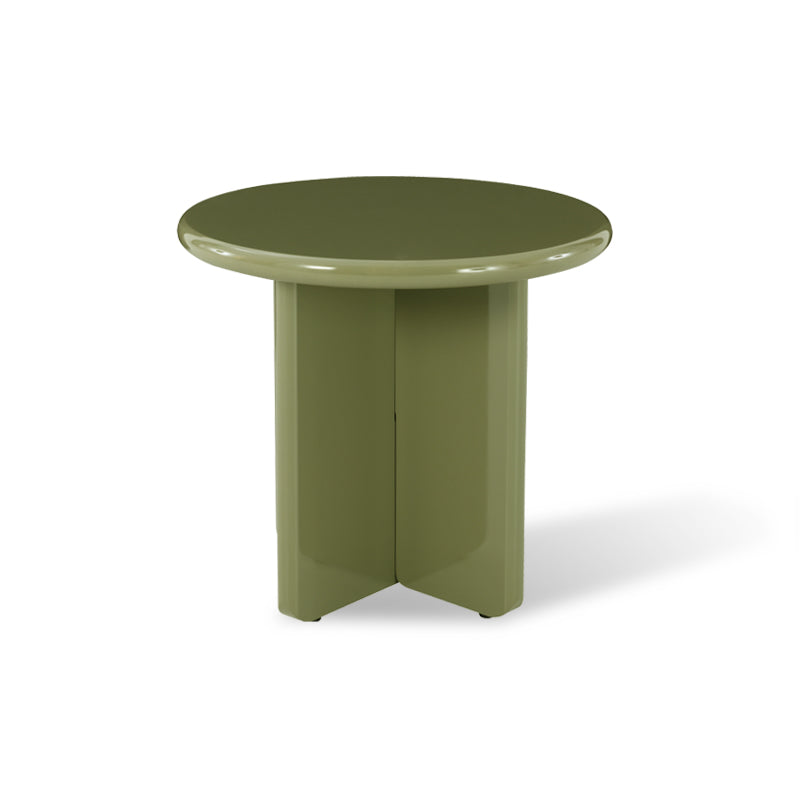 Mesa de apoio redonda Chelsea [Verde] [50 cm]