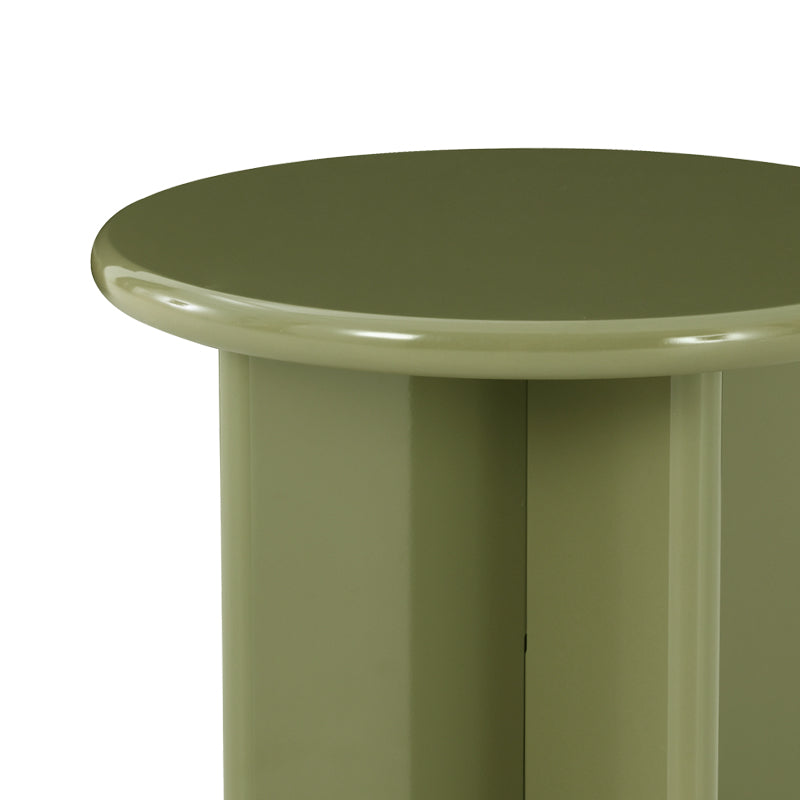Mesa de apoio redonda Chelsea [Verde] [50 cm]
