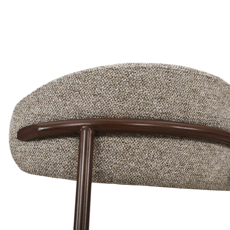 Banqueta de Bar Zahra S [Conjunto de 2] [Tecido de linho] [65 cm]