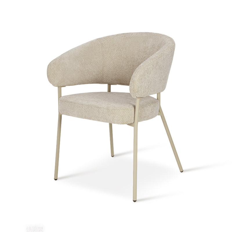 Cadeiras de jantar com braços Eloise [Conjunto de 2] [Veludo]