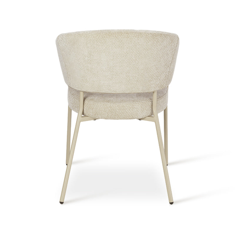 Cadeiras de jantar com braços Eloise [Conjunto de 2] [Veludo]