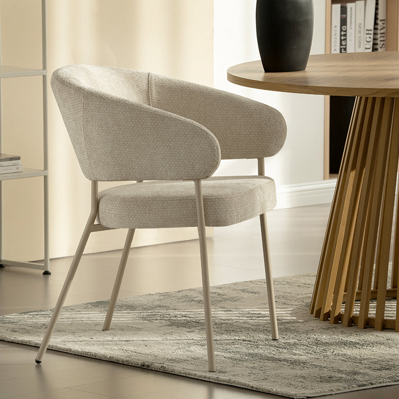 Cadeiras de jantar com braços Eloise [Conjunto de 2] [Veludo]