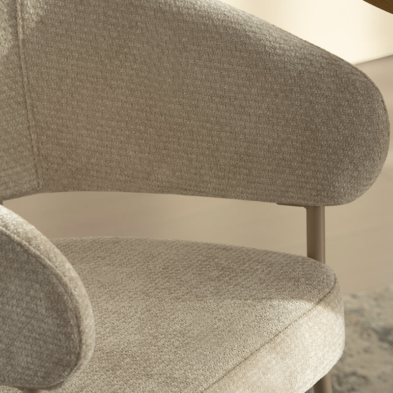 Cadeiras de jantar com braços Eloise [Conjunto de 2] [Veludo]