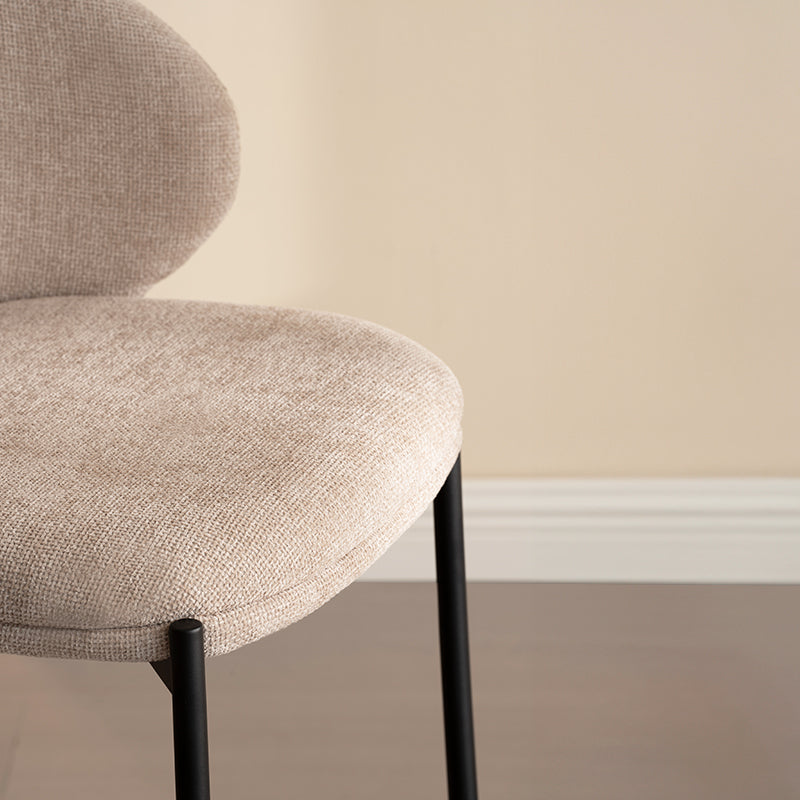 Taburetes de barra Bard [Jogo de 1] [Tecido de linho] [65 cm]