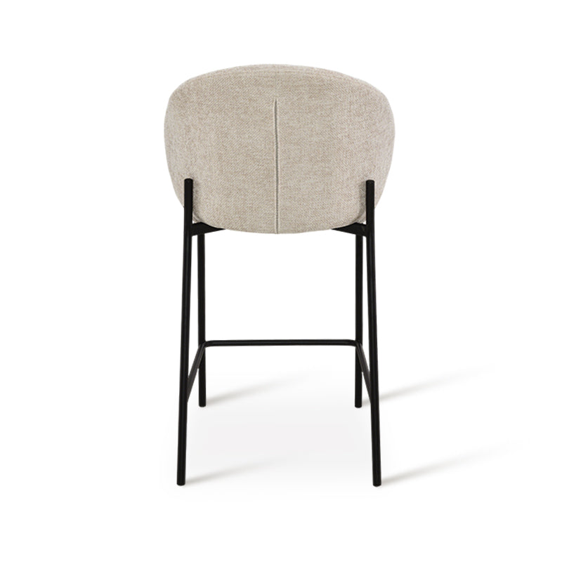 Taburetes de barra Bard [Jogo de 1] [Tecido de linho] [65 cm]