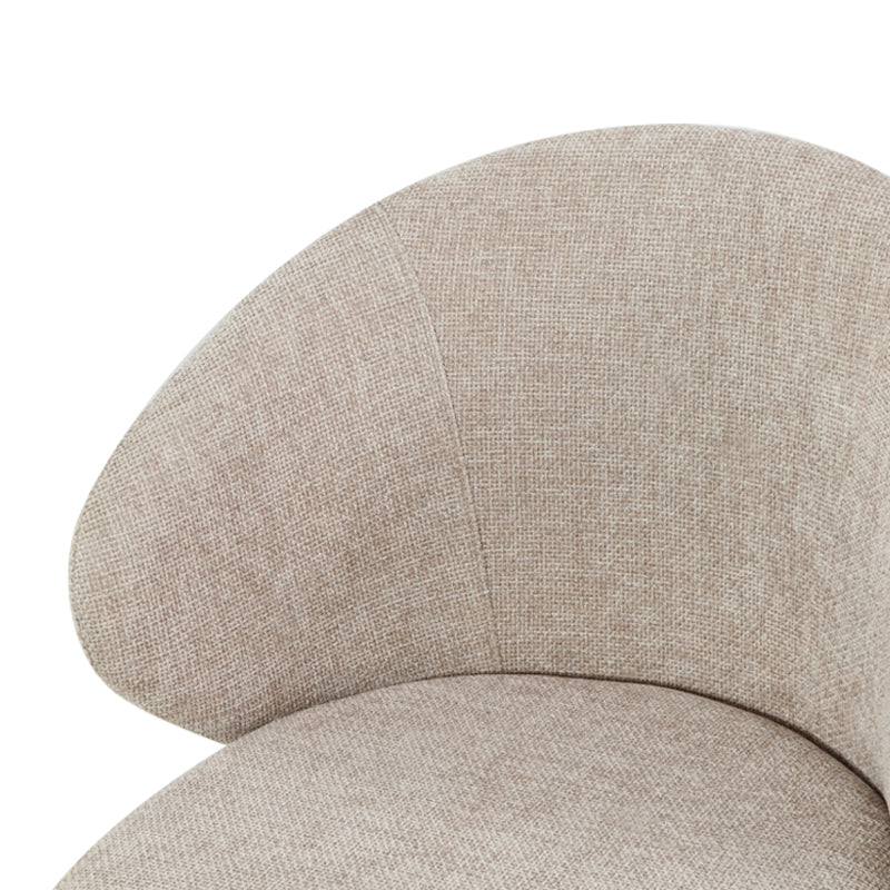 Taburetes de barra Bard [Jogo de 1] [Tecido de linho] [65 cm]