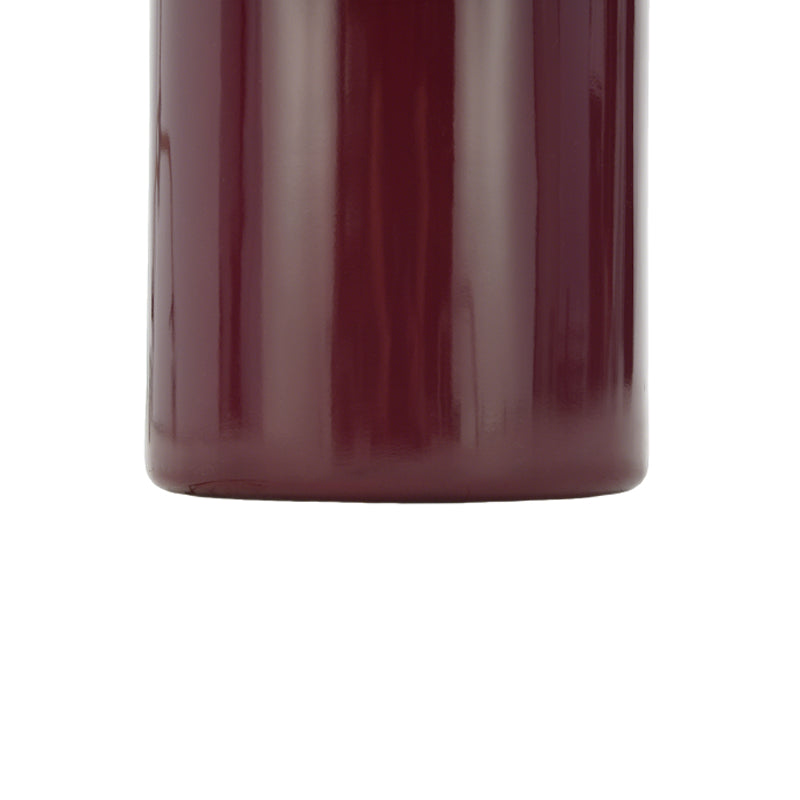 Conjunto de Mesa de Centro Redonda Aine Chelsea [Vermelho púrpura] [Brilhante e fosco]