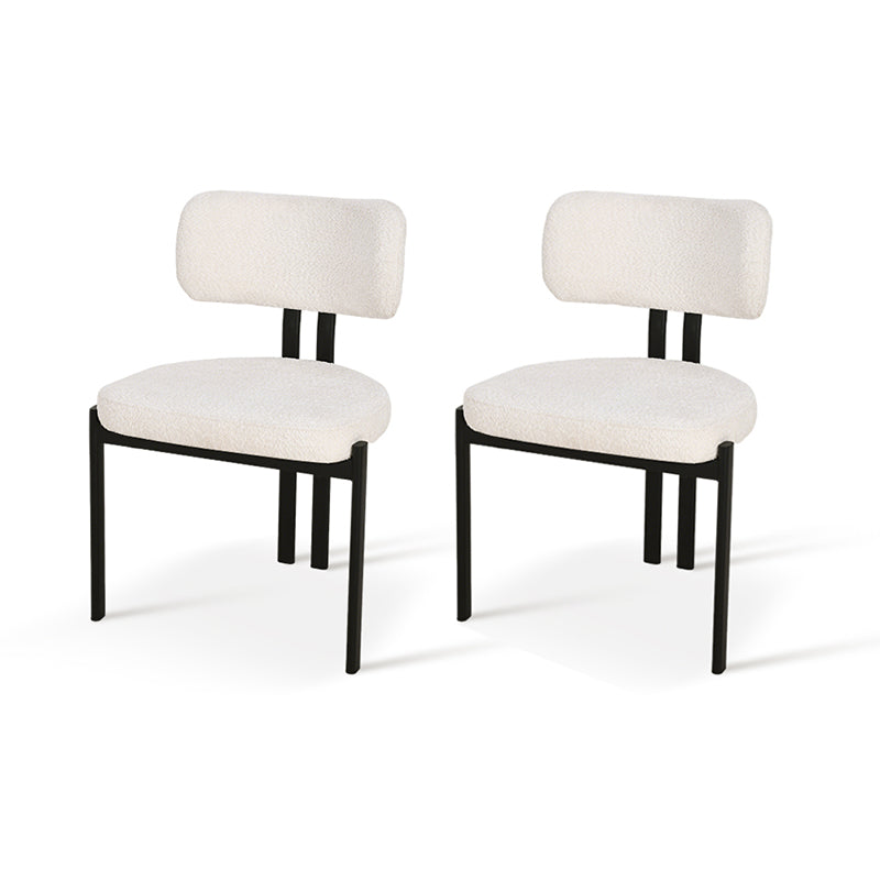 Cadeira de Jantar Mabel [Conjunto de 2] [Tecido de Laçada]