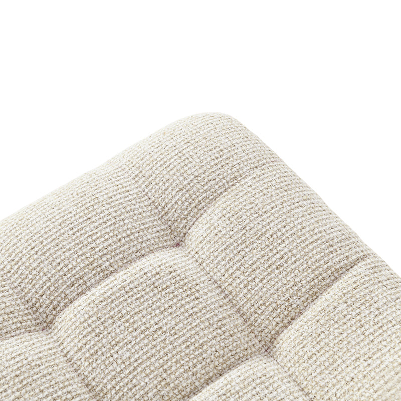 Cadeiras de jantar Aoife Sleek [Conjunto de 2] [Tecido de linho] [Pernas de metal de carvalho]