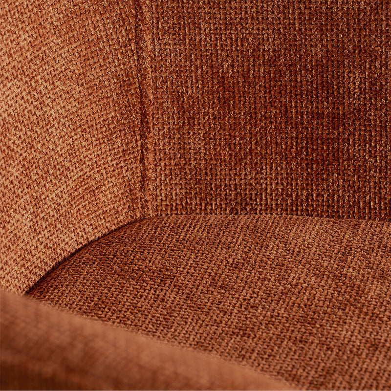 Cadeira com Apoio de Braço Frazer [Conjunto de 2] [Tecido Linho]