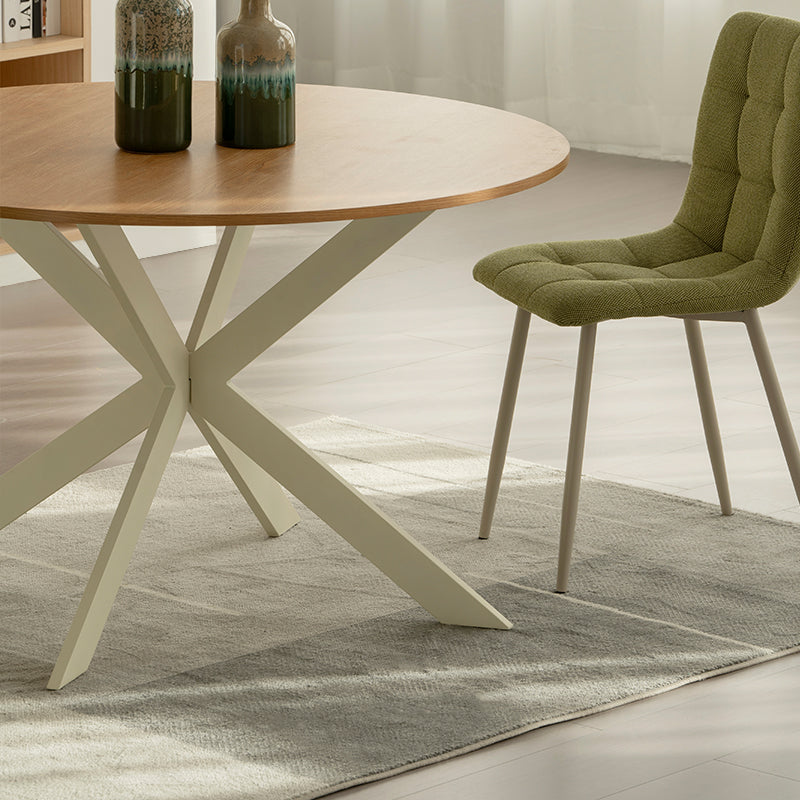 Mesa de Jantar Redonda Tilly [Cor Madeira] [120 cm]