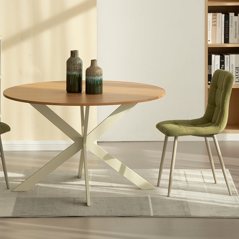 Mesa de Jantar Redonda Tilly [Cor Madeira] [120 cm]
