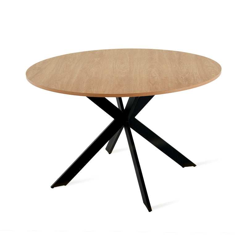 Mesa de Jantar Redonda Tilly [Cor Madeira] [120 cm]