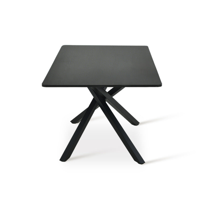 Mesa de Jantar Retangular Thalia [Madeira Preta] [180 cm]