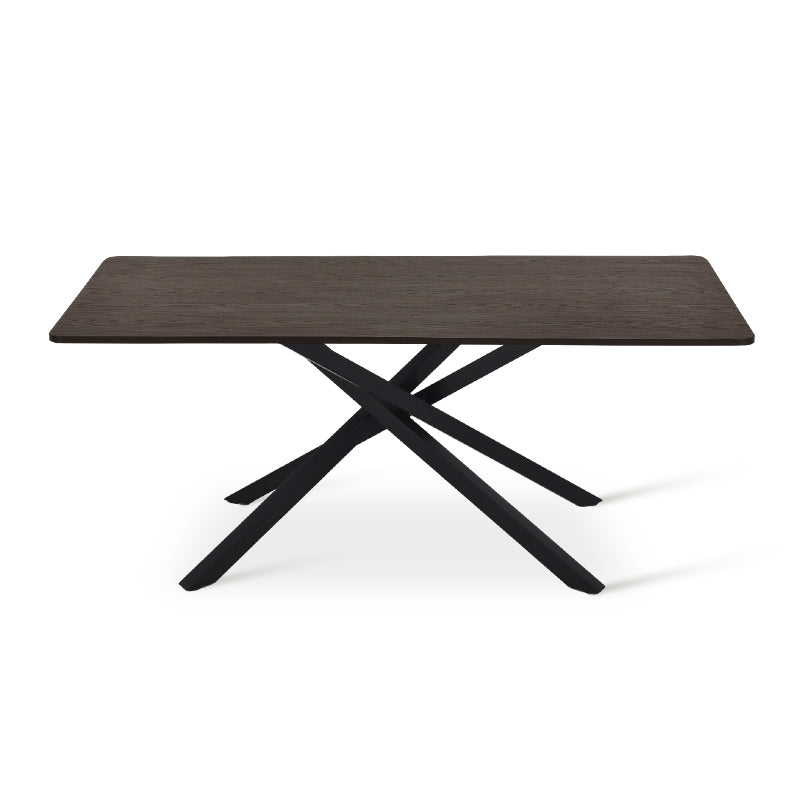 Mesa de Jantar Retangular Thalia [Madeira Preta] [180 cm]