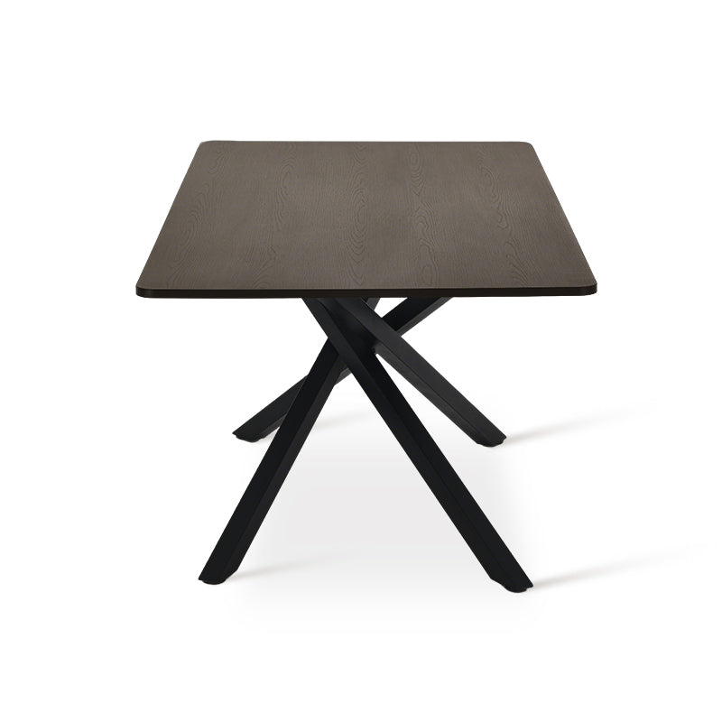 Mesa de Jantar Retangular Thalia [Madeira Preta] [180 cm]