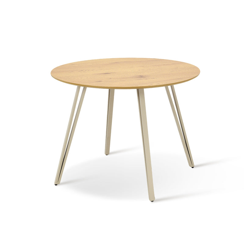 Mesa de Jantar Redonda Fareeha [Mármore Preto] [100 cm]