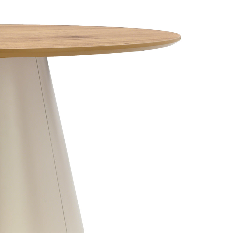 Mesa Redonda de Jantar Elowen [Cinza] [100 cm]