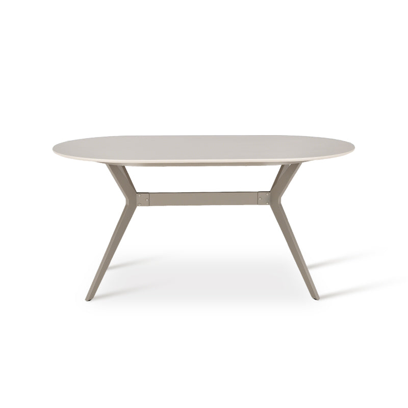 Mesa de Jantar Judit Oval [Beige] [160 cm]