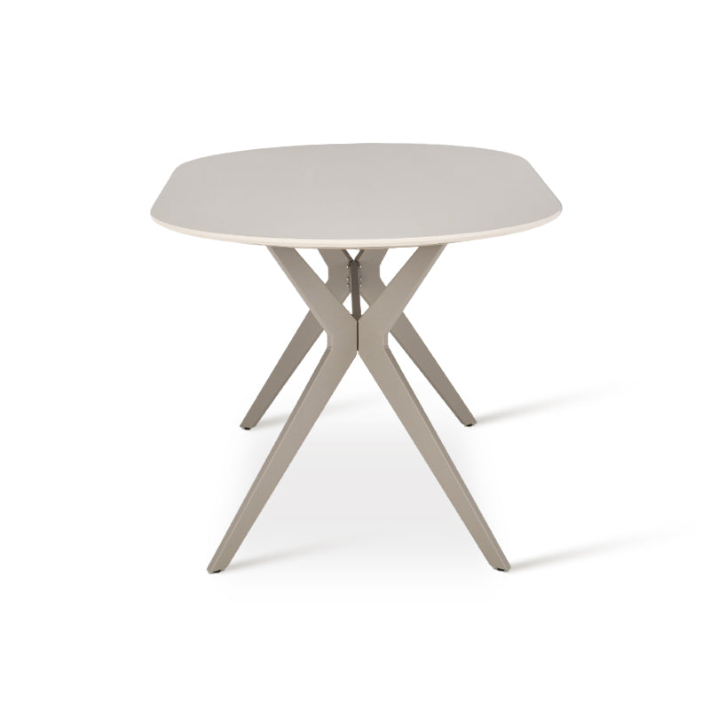 Mesa de Jantar Judit Oval [Beige] [160 cm]