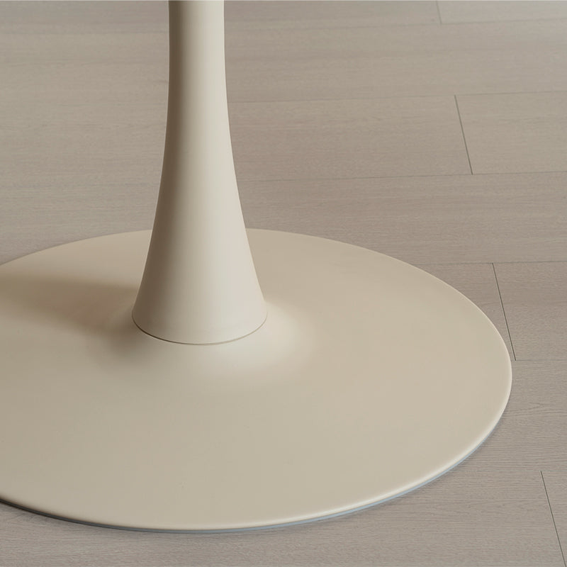 Mesa de Jantar Redonda Tiana e 2 Cadeiras de Jantar Giratórias 360° Paislee [Conjunto de Jantar]