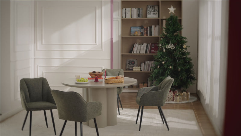 Transformação Aconchegante da Sala de Jantar de Natal | Decoração de Casa Festiva com OFCASA